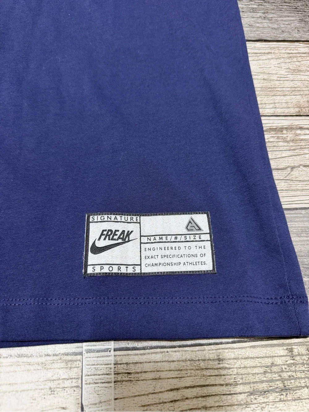 Nike The Nike Tee 'Freak' Giannis Antetokounmpo T-Shirt Men’s M Tall Blue
